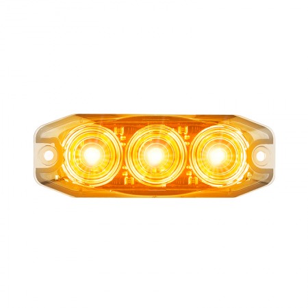 Low-Profile Rear Indicator Lamp - Clear Lens